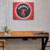 Fireball Whisky Vintage Metal Backlit LED Sign – 15" x 18"
